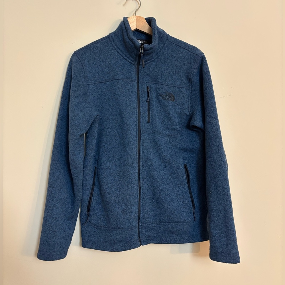 The North Face Navy Blue  Lyon Gordo Full-Zip Fleece Jacket